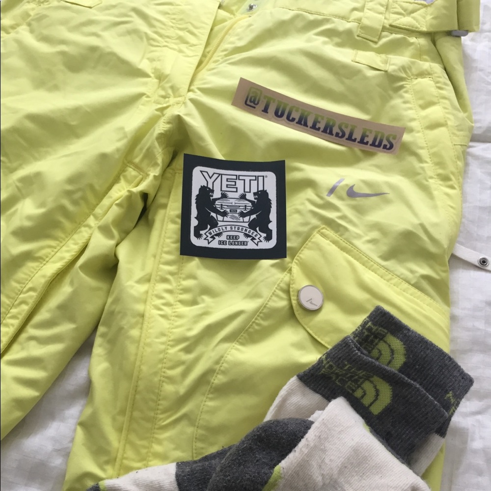 Nike Neon Snowboarding/Ski Pants